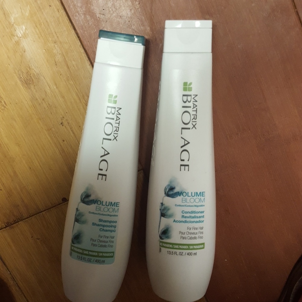 Biolage shampoo and conditioner